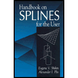 Handbook on Splines for the User / With 3 Disk