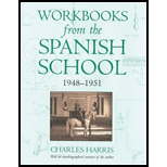 Workbook From Spanish School 1948 1951