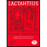 Lactantius  Divine Institutes