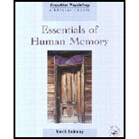 Essentials of Human Memory