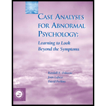 Case Analyses for Abnormal Psychology  Learning to Look Beyond the Symptoms