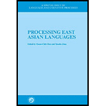 Processing East Asian Languages