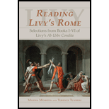 Reading Livys Rome  Selections from Books I VI of Livys Ab Urbe Condita