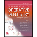 Fundamentals of Operative Dentistry  A Contemporary Approach