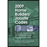 2009 Home Builders Jobsite Codes