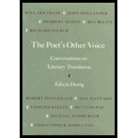 Poets Other Voice  Conversations on Literary Translation