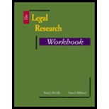 Legal Research Workbook