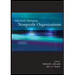 Effectively Managing Nonprofit Organizations