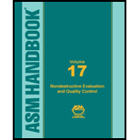 Asm Handbook, Volume 17 Nondestructive