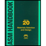 Asm Handbook, Volume 20 Materials Select