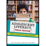 Adolescent Literacy, Field Tested