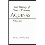 Basic Writings of Saint Thomas Aquinas  God and the Order of Creation