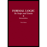 Formal Logic  Its Scope and Limits