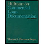 Hillman on Commercial Loan Documentation