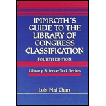 Immroth's Guide to Lib. of Congress Class. - Chan