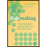 Rulemaking  How Government Agencies Write Law and Make Policy