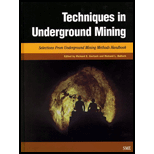 Techniques in Underground Mining  Selections from Underground Mining Methods Handbook