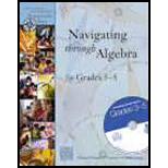 Navigating Through Algebra Grades 3   5 / With CD