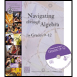 Navigating through Algebra in Grades 9 12 / With CD ROM