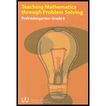 Teaching Mathematics Through Problem Solving 03 Edition, by Frank K Lester - ISBN 9780873535403