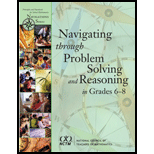 Navigating Through Problem Solving and Reasoning in Grades 6 8  W/CD