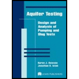 Aquifer Testing   With Disk