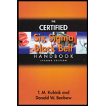 Certified Six Sigma Black Belt Handbook   With CD