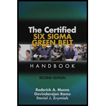 Certified Six Sigma Green Belt Handbook   With CDs 2ND 15 Edition, by Roderick A Munro - ISBN 9780873898911