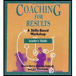 Coaching for Results   Leaders Guide Package