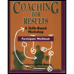 Coaching for Results   Workbook (5 Pack)