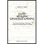 Faith Seeking Understanding