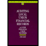 Auditing Local Union Financial Records  A Guide for Local Union Trustees