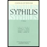 Manual of Tests for Syphilis