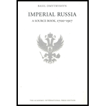 Imperial Russia  A Source Book, 1700 1917