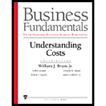 Understanding Costs - William Bruns, Robert Kaplan, Robin Cooper and Arthur Schleifer