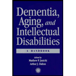 Dementia, Aging, and Intellectual Disabilities