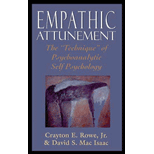 Empathic Attunement  The Technique of Psychoanalytic Self Psychology