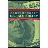 Contemporary U. S. Tax Policy