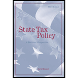 State Tax Policy