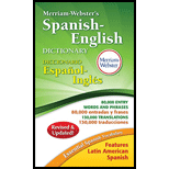 Merriam Webster s Spanish English Dictionary REV 16 Edition, by Merriam Webster - ISBN 9780877798248