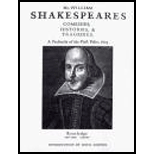 Mr. William Shakespeares Comedies, Histories, and Tragedies A Facsimile of the First Folio, 1623