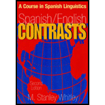 Spanish/English Contrasts  A Course in Spanish Linguistics