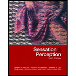 Sensation and Perception