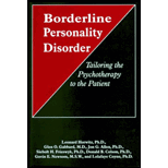 Borderline Personality Disorder  Tailoring the Psychotherapy to the Patient