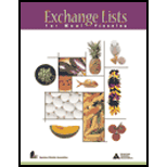 Exchange Lists for Meal Planning