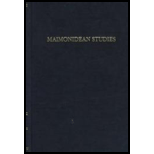 Maimonidean Studies Volume 3