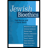 Jewish Bioethics