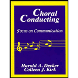 Choral Conducting  Focus on Communication