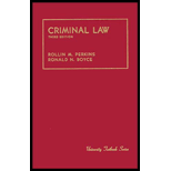 Criminal Law  Cases and Materials