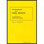 Biography of a Legal Dispute